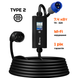 Зарядка для електромобіля Type 2 Svartex Gen2 32A 7кВт Wi-Fi