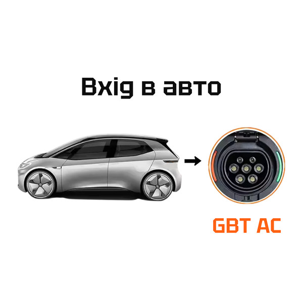 Перехідник ZRD GBT AC Type 2